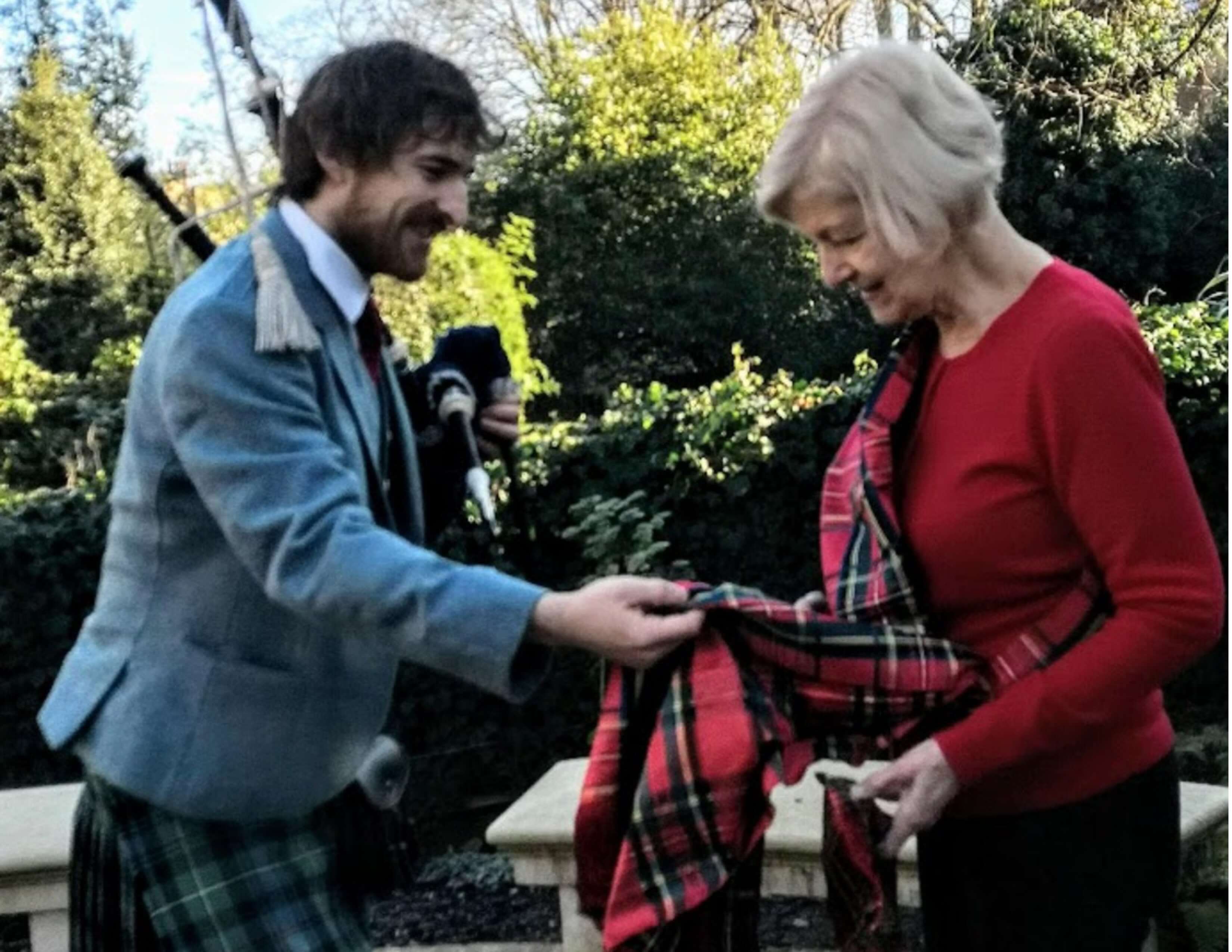 Volunteer’s Tartan Family Connection to Turner